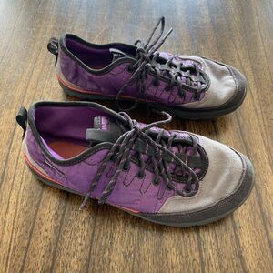 Patagonia Ikat Activist Purple Dark Current Low Outdoor Shoes Size 7.5